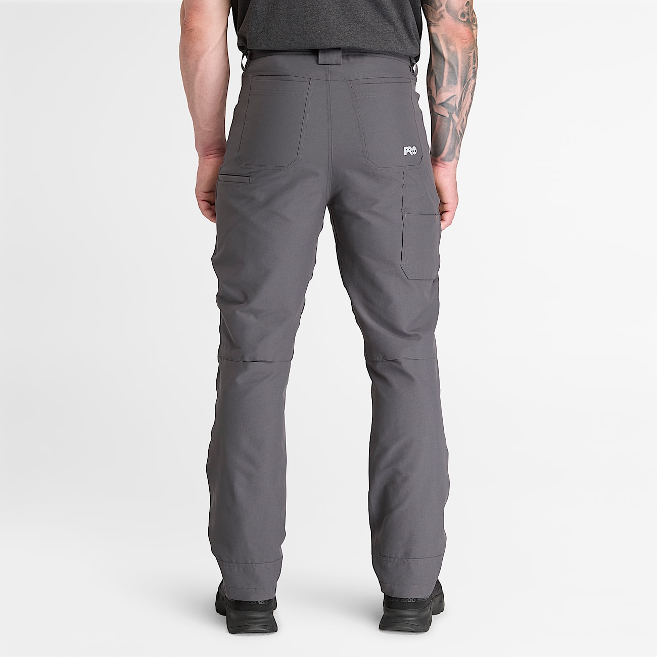 Mens Timberland PRO Bonded Stretch Canvas Work Pant TBL Asphalt ALT8