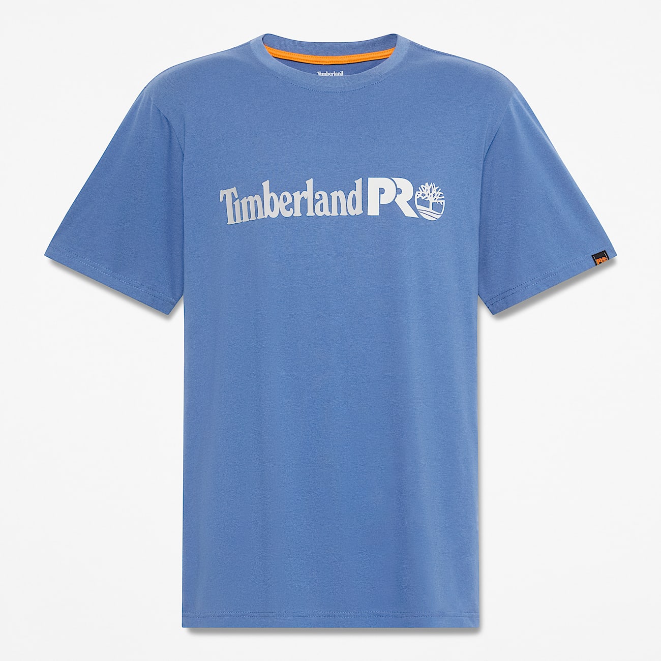 Mens Timberland PRO Logo ShortSleeve TShirt TBL True Navy HERO