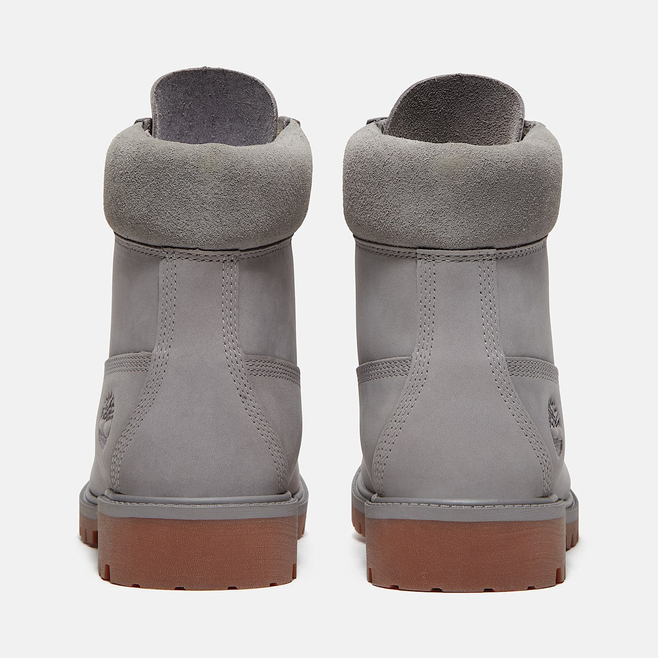 Mens Timberland Heritage 6Inch Waterproof Boot TBL Medium Greyout Nubuck ALT5