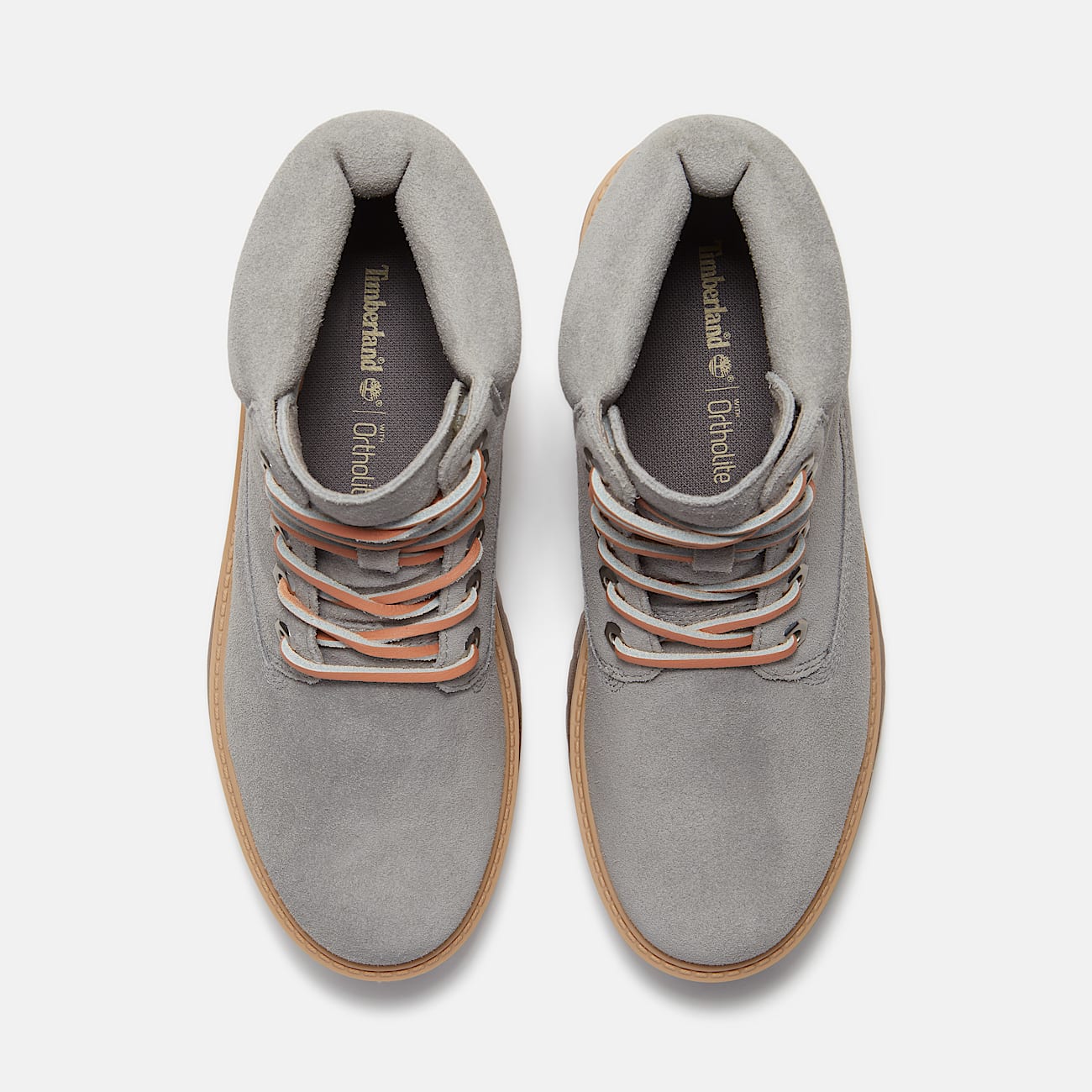 Womens Stone Street Platform 6Inch Boot TBL Medium Grey Suede ALT2