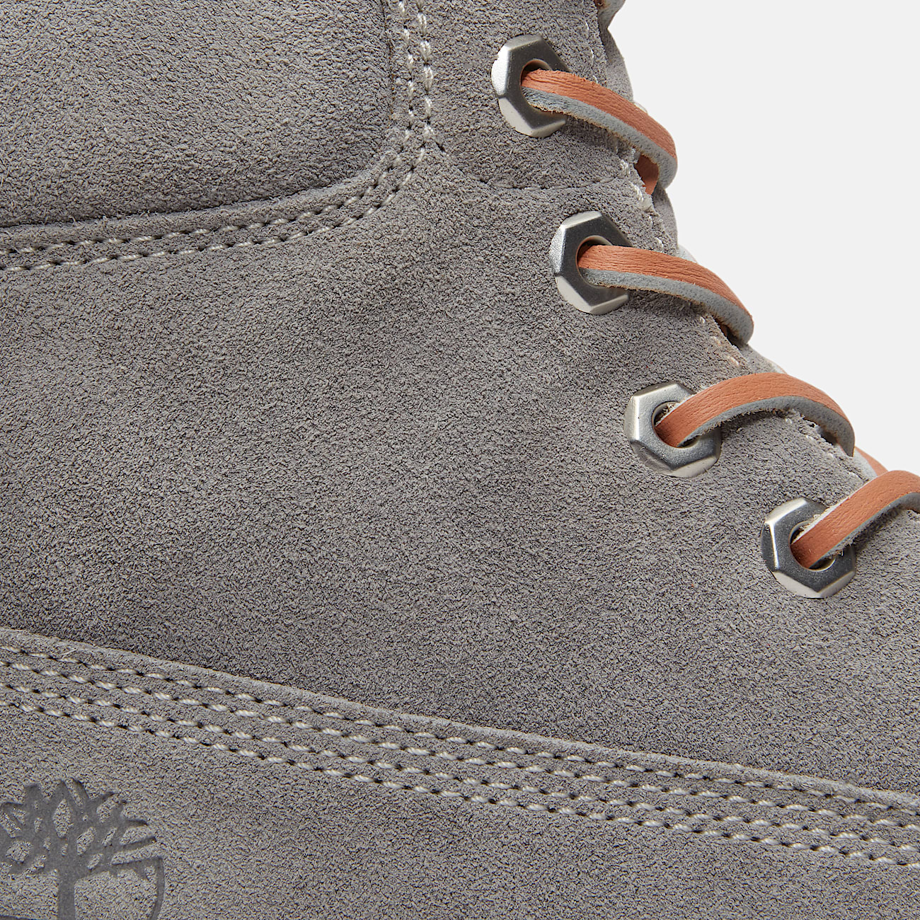 Womens Timberland Premium 6Inch Boot TBL Medium Grey Suede ALT7