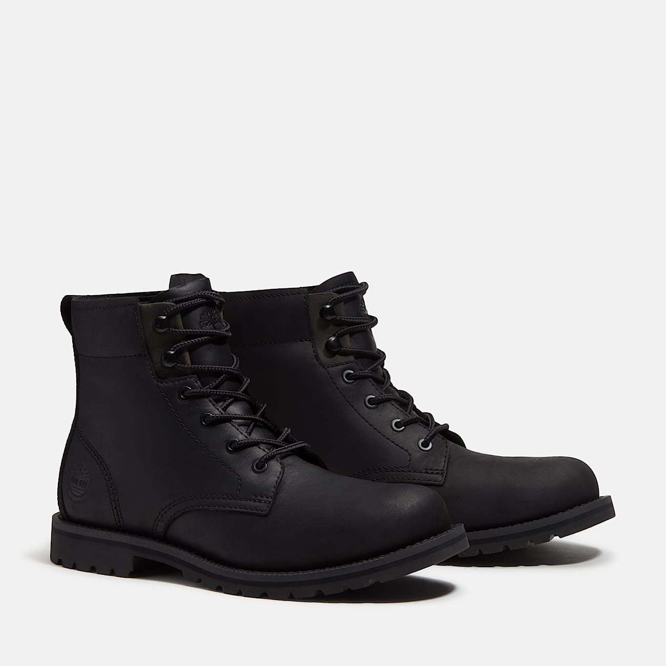 Mens Britton Mills Waterproof Boot TBL Blackout FullGrain ALT4