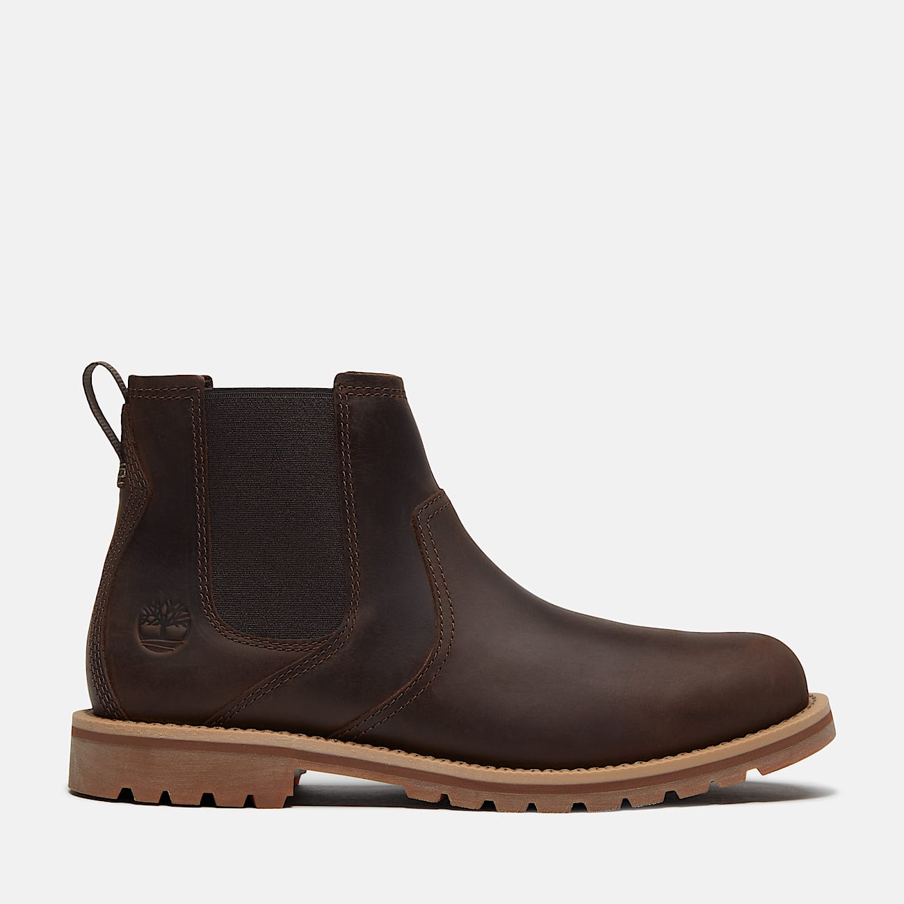Mens Britton Falls Chelsea Boot TBL Dark Brown FullGrain HERO
