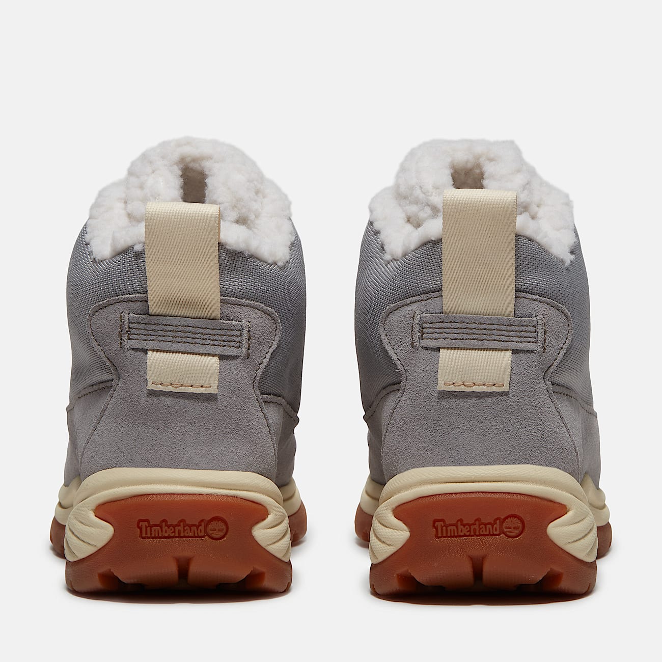 Womens White Ledge Mid Waterproof Boot TBL Light Grey Suede ALT5