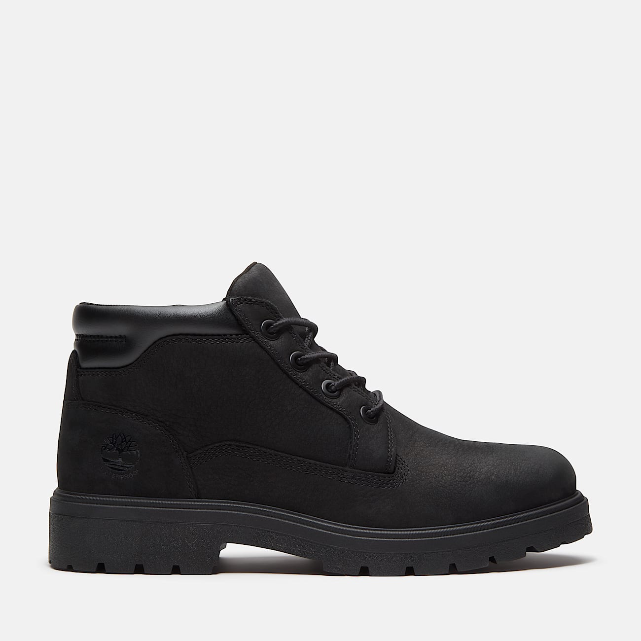 Mens Auburn Falls Waterproof Chukka Boot TBL Black Nubuck HERO