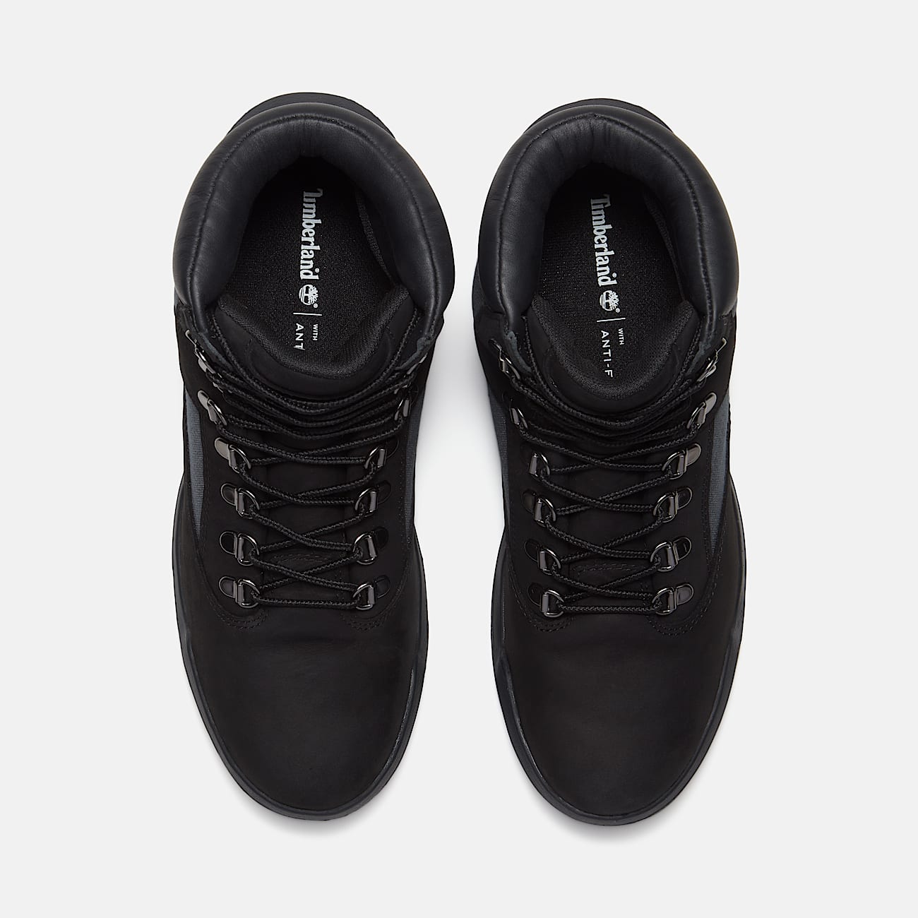 Mens ReEngineered Waterproof Mid Field Boot TBL Black Nubuck ALT2