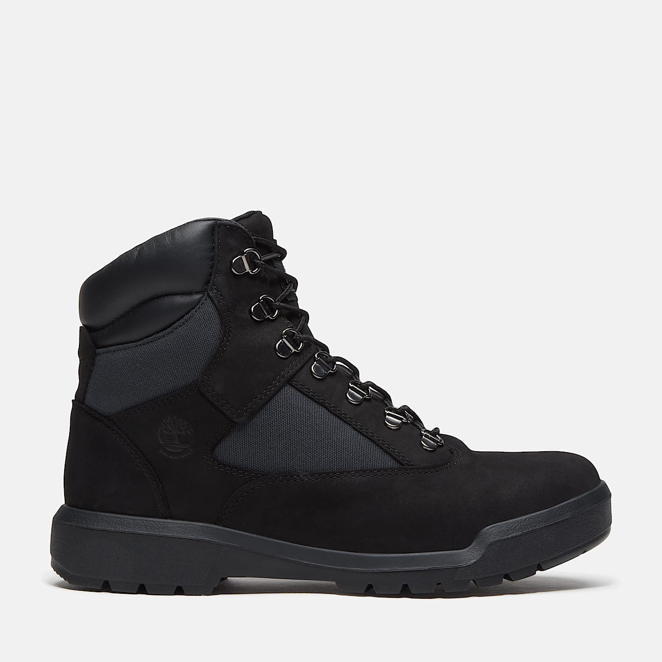 Mens ReEngineered Waterproof Mid Field Boot TBL Black Nubuck HERO