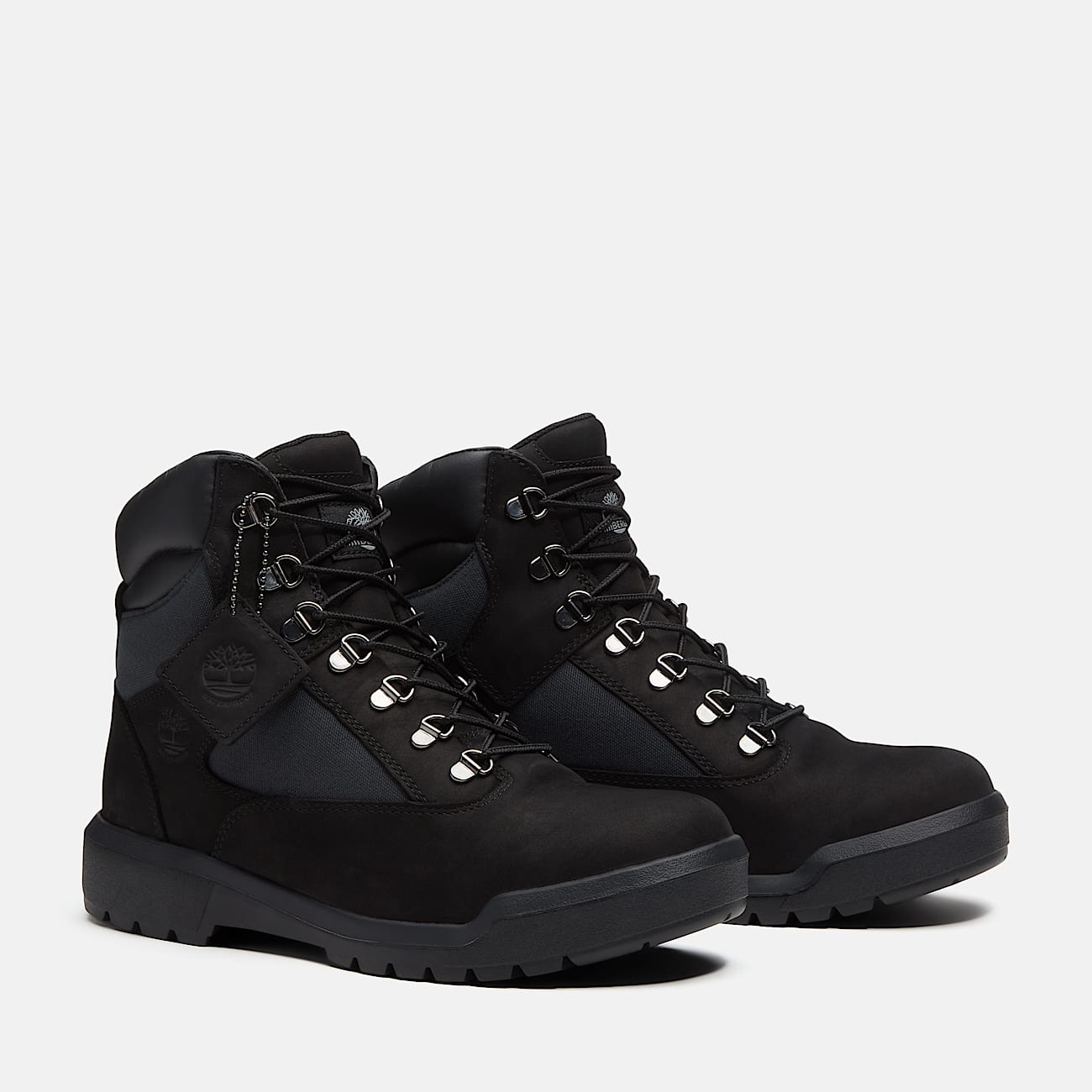 Mens ReEngineered Waterproof Mid Field Boot TBL Black Nubuck ALT4