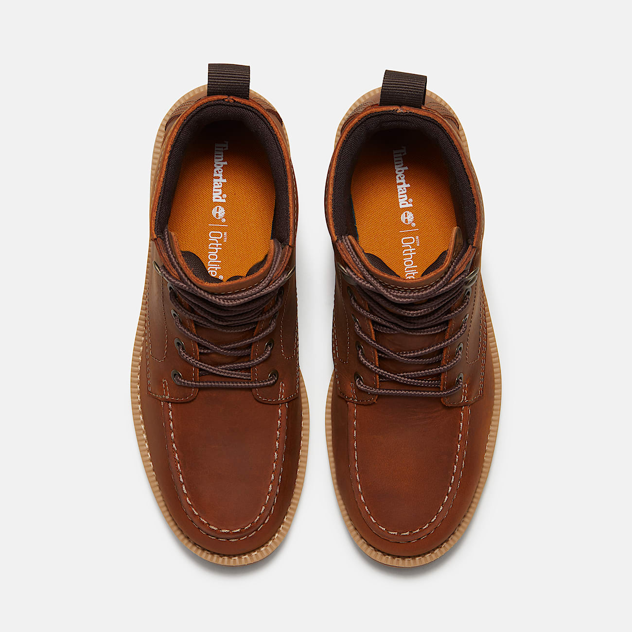 Botas impermeables Britton Falls Mid para Hombre TBL Piel de grano entero marrn medio ALT2