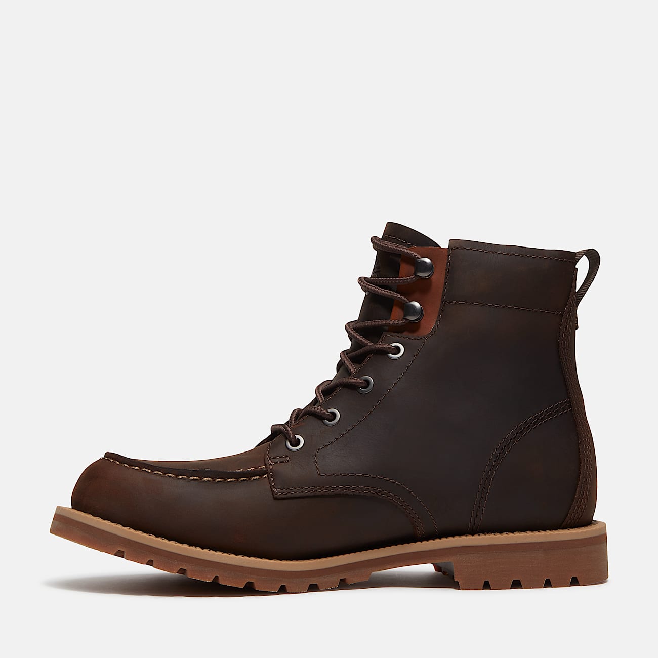 Mens Britton Falls Mid Waterproof Boot TBL Dark Brown FullGrain ALT6