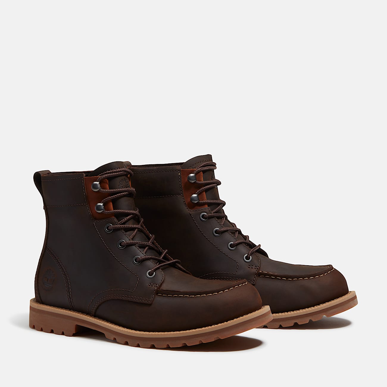 Mens Britton Falls Mid Waterproof Boot TBL Dark Brown FullGrain ALT4