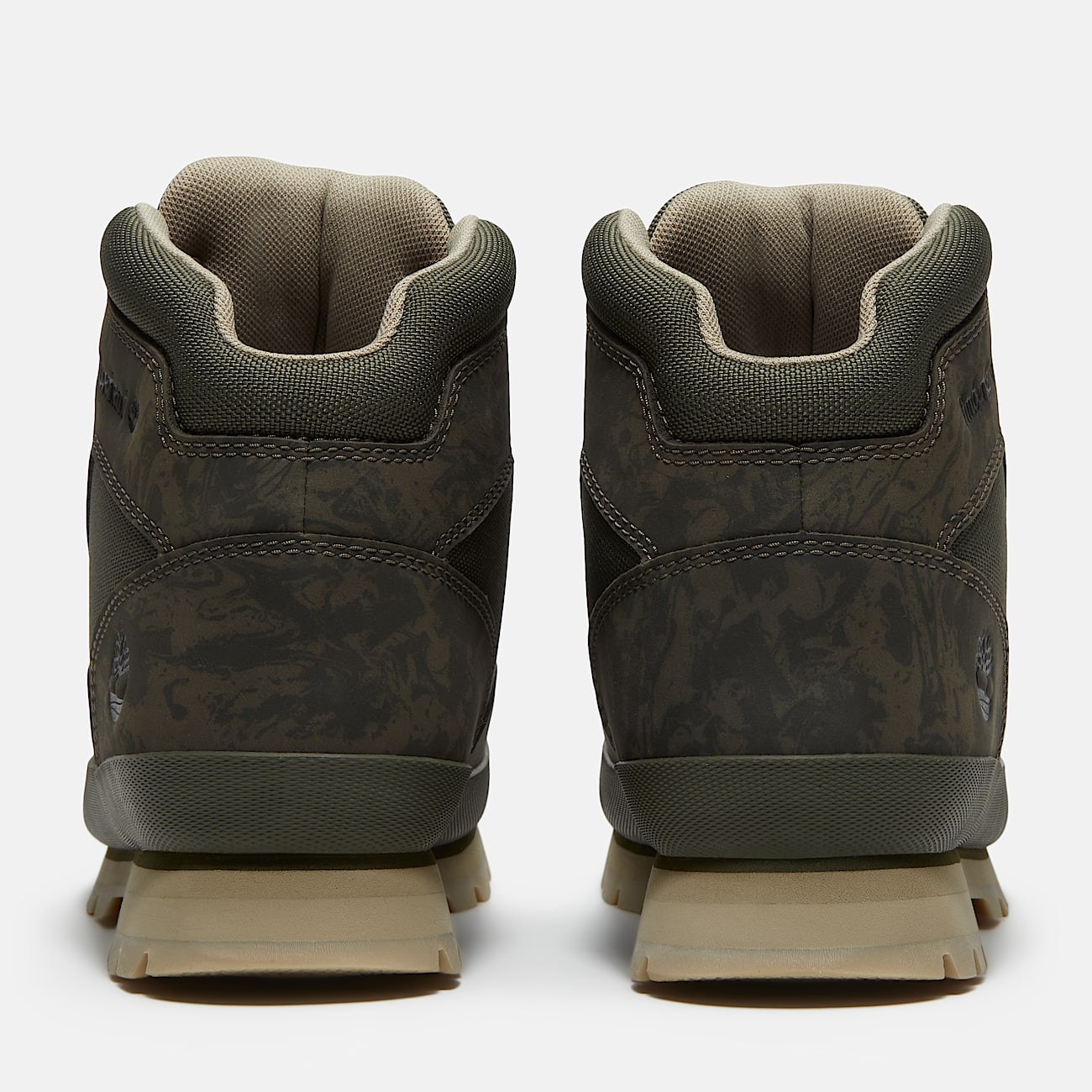 Mens Euro Hiker TBL Dark Green NubuckCamo ALT5