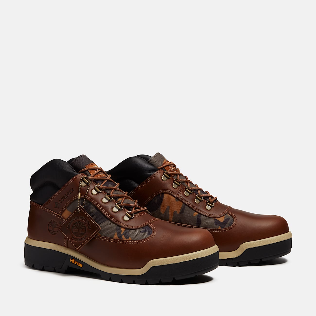 Mens Field Boot with GORETEX Membrane TBL Brown FullGrainCamo ALT4