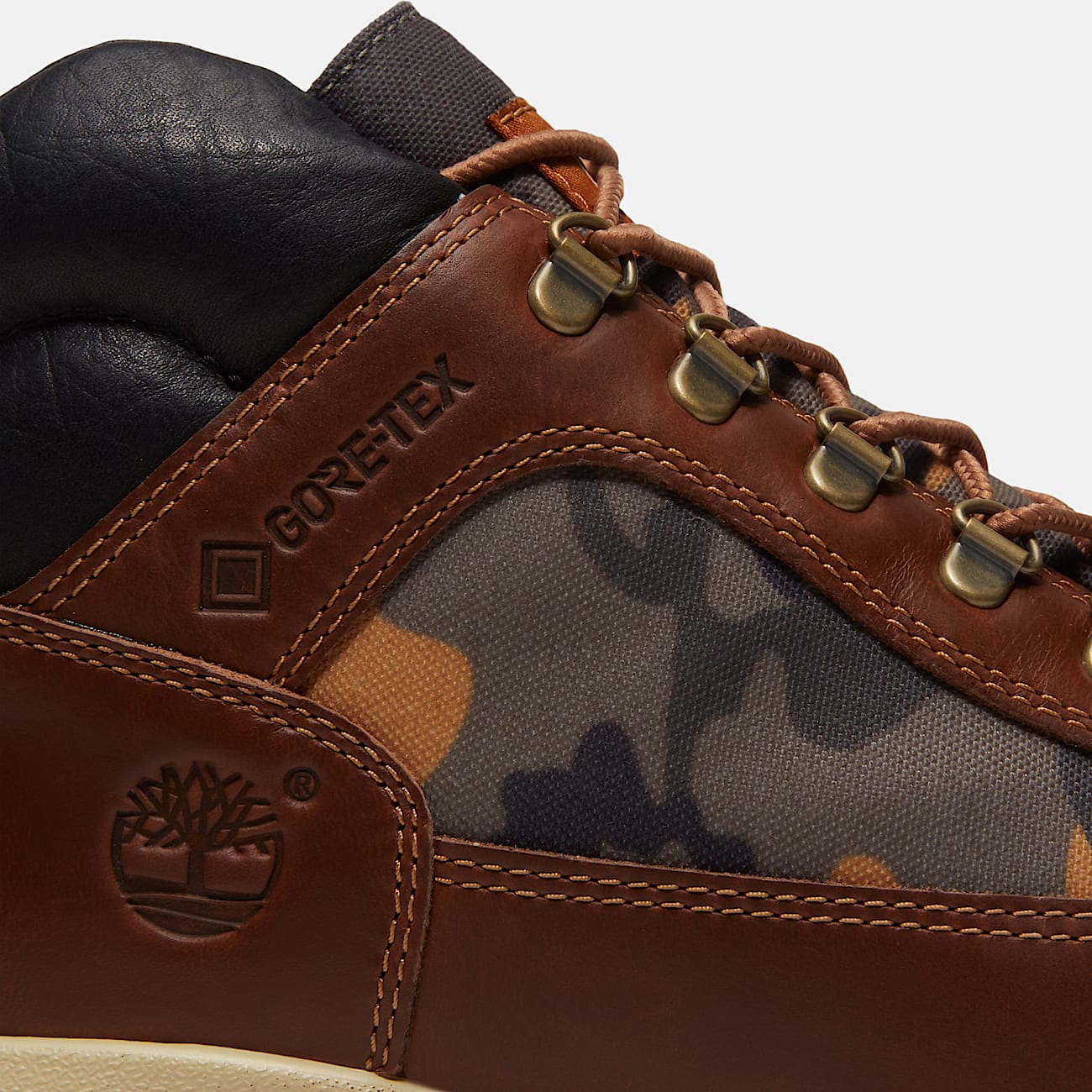 Mens Field Boot with GORETEX Membrane TBL Brown FullGrainCamo ALT7