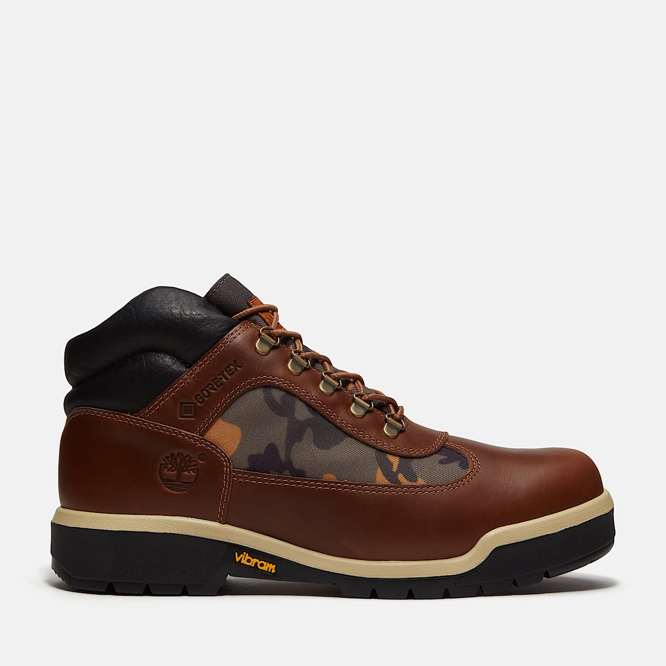 Mens Field Boot with GORETEX Membrane TBL Brown FullGrainCamo HERO