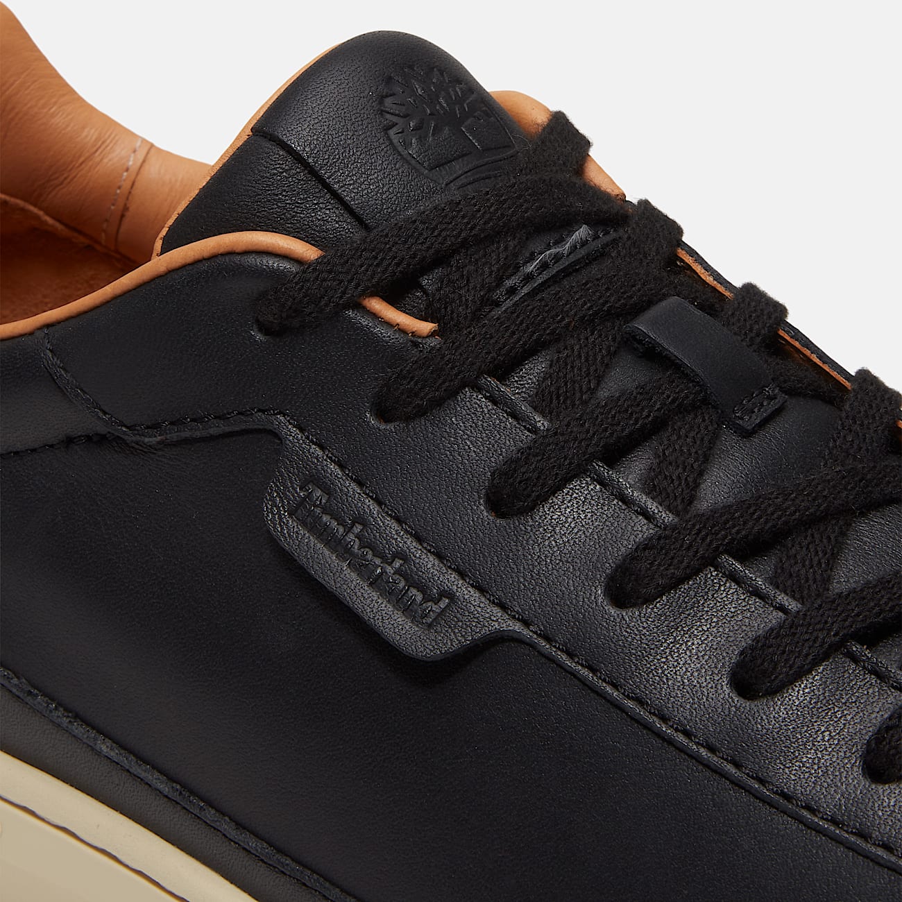 Tenis Portofino Pier para Hombre TBL Piel de grano completo negro ALT7
