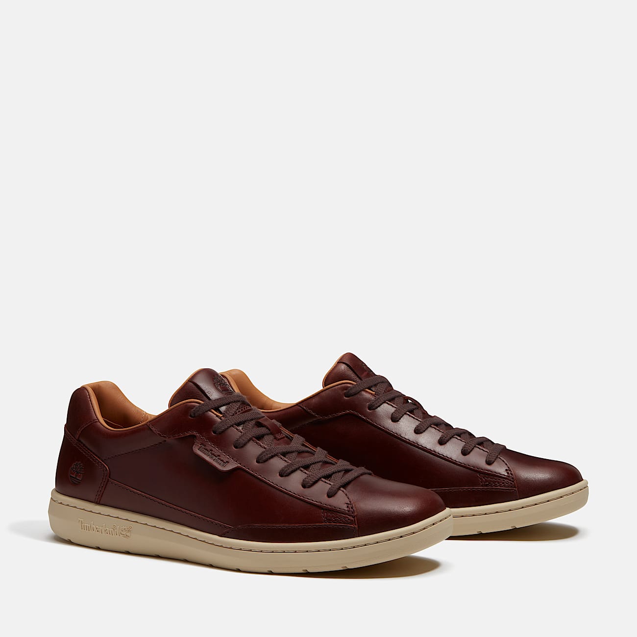 Tenis Portofino Pier para Hombre TBL Piel de grano completo color burdeos ALT4