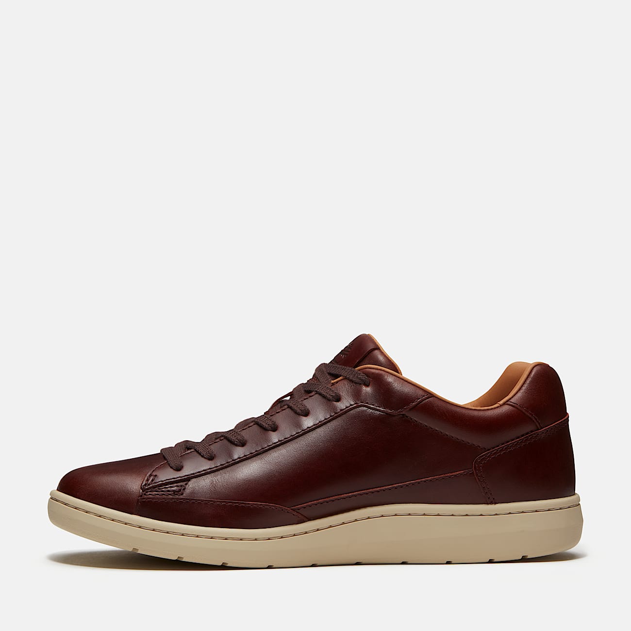 Tenis Portofino Pier para Hombre TBL Piel de grano completo color burdeos ALT6