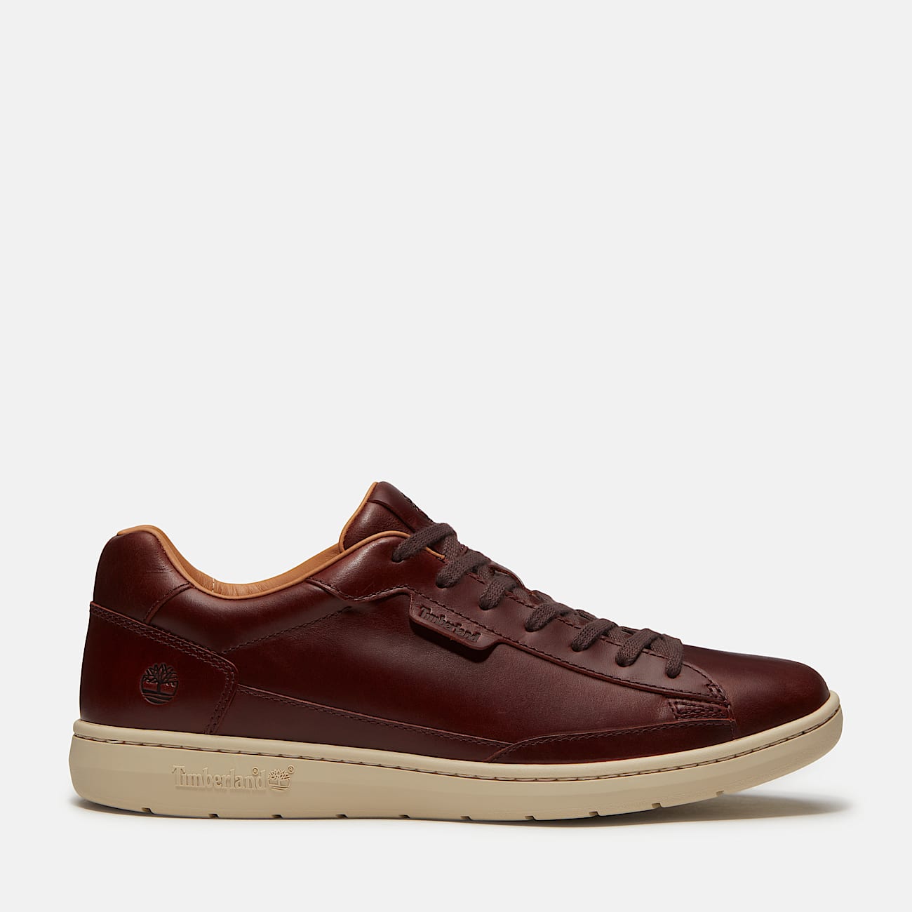 Tenis Portofino Pier para Hombre TBL Piel de grano completo color burdeos HERO