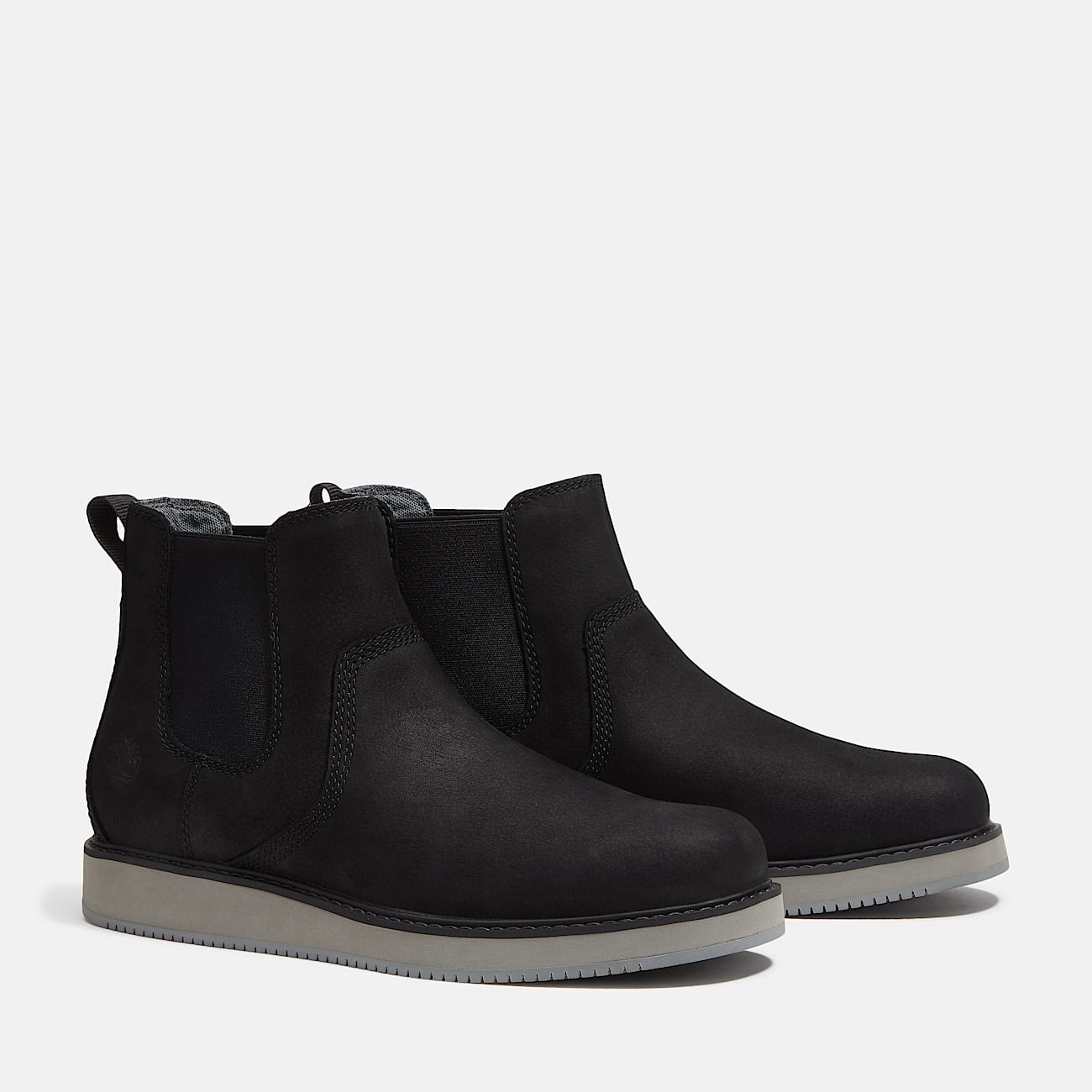 Mens Redwood Edge Chelsea Boot TBL Black Nubuck ALT4