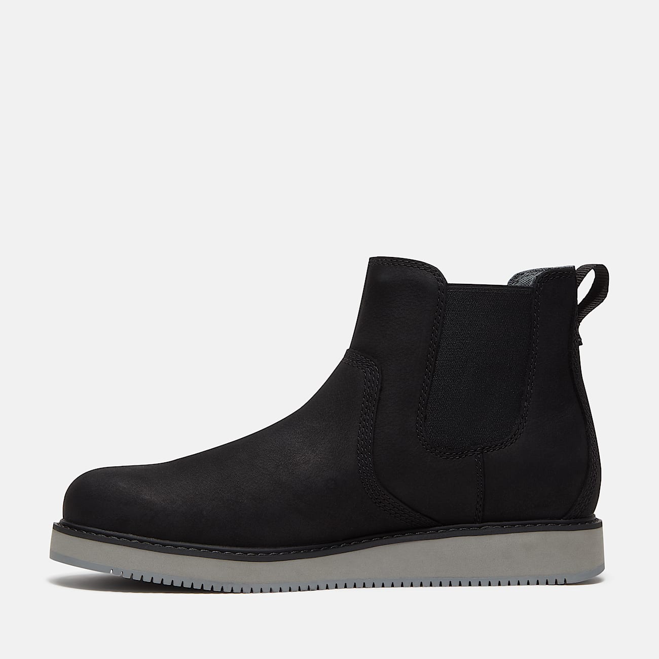 Mens Redwood Edge Chelsea Boot TBL Black Nubuck ALT6
