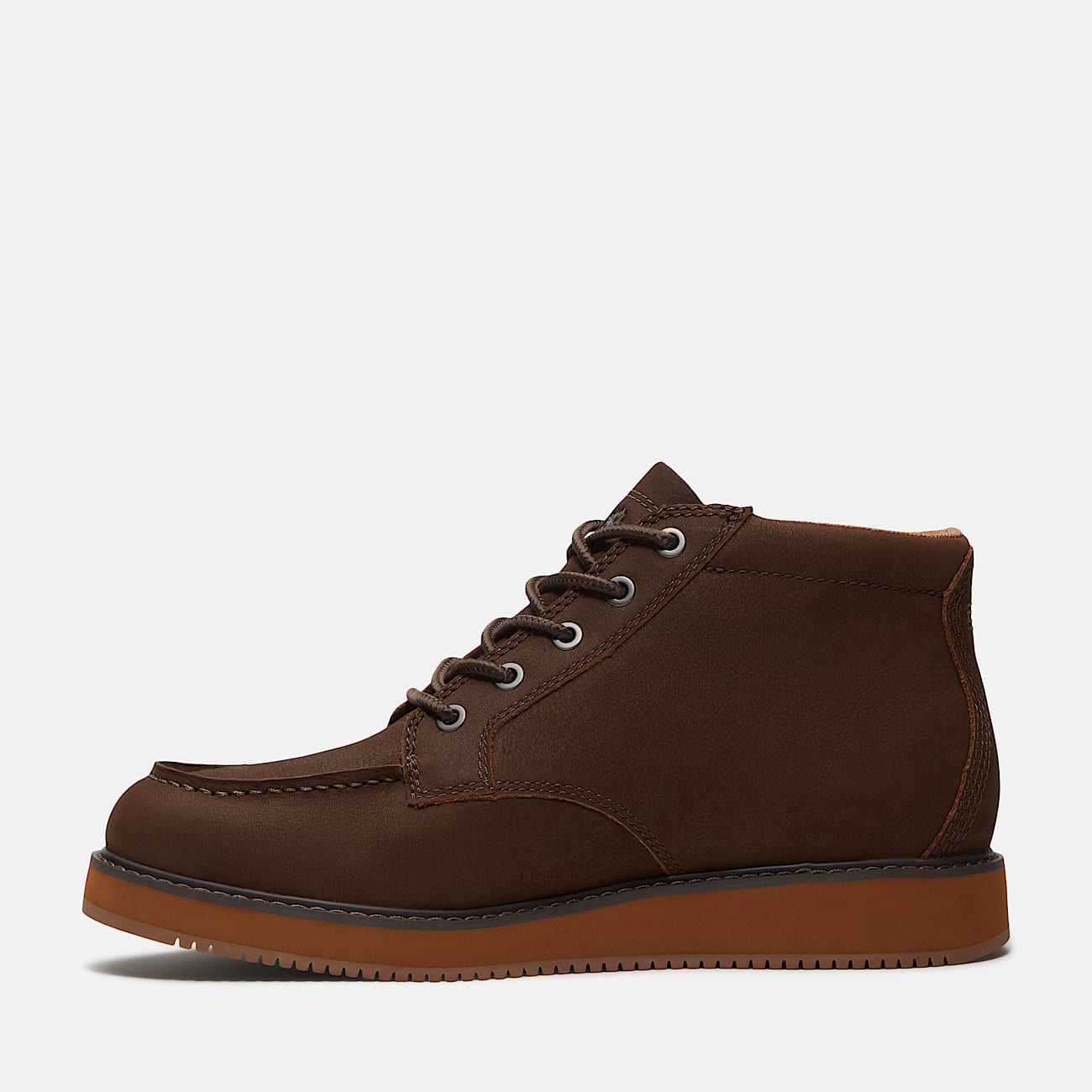 Mens Redwood Edge Moc Toe Chukka Boot TBL Dark Brown Nubuck ALT6