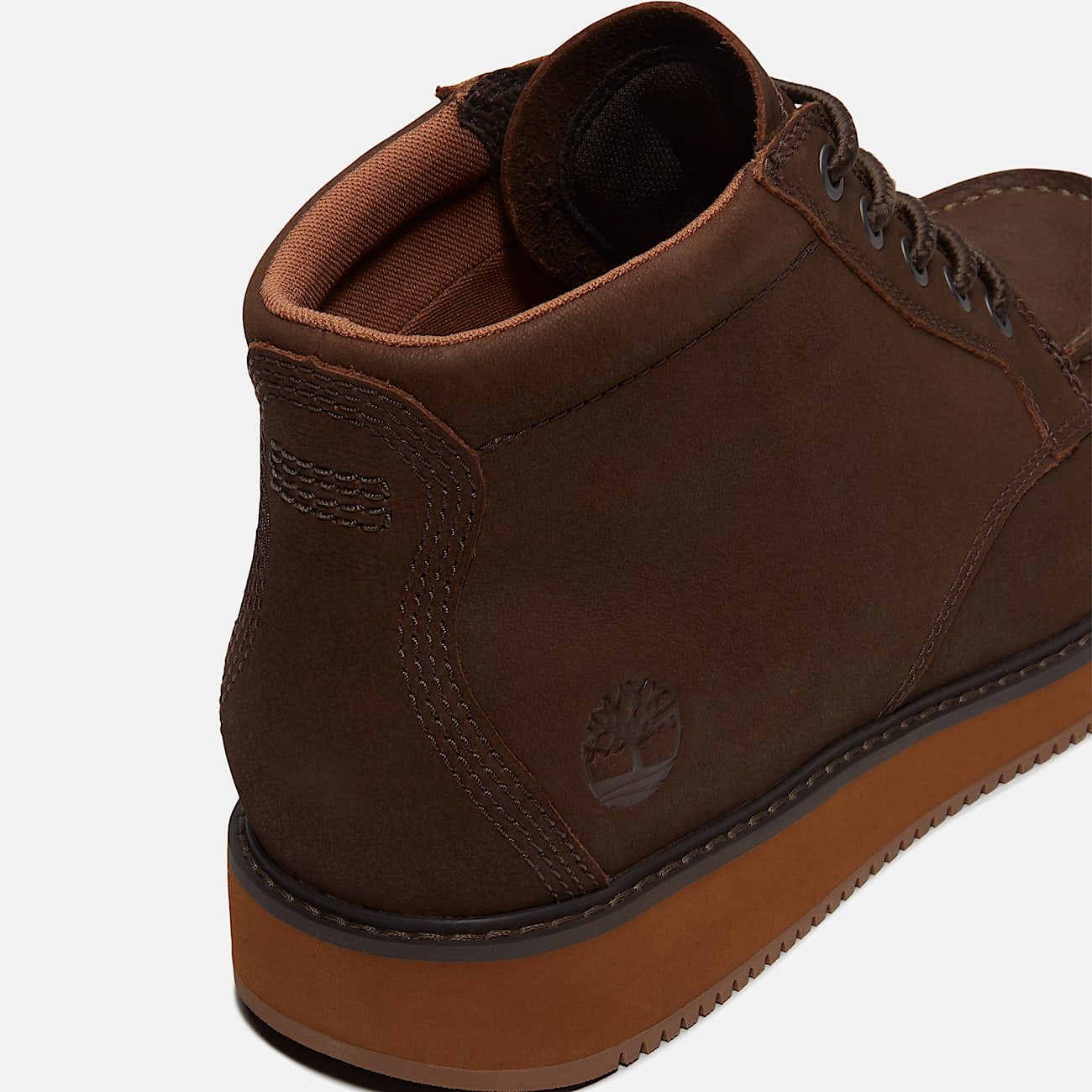 Mens Redwood Edge Moc Toe Chukka Boot TBL Dark Brown Nubuck ALT7