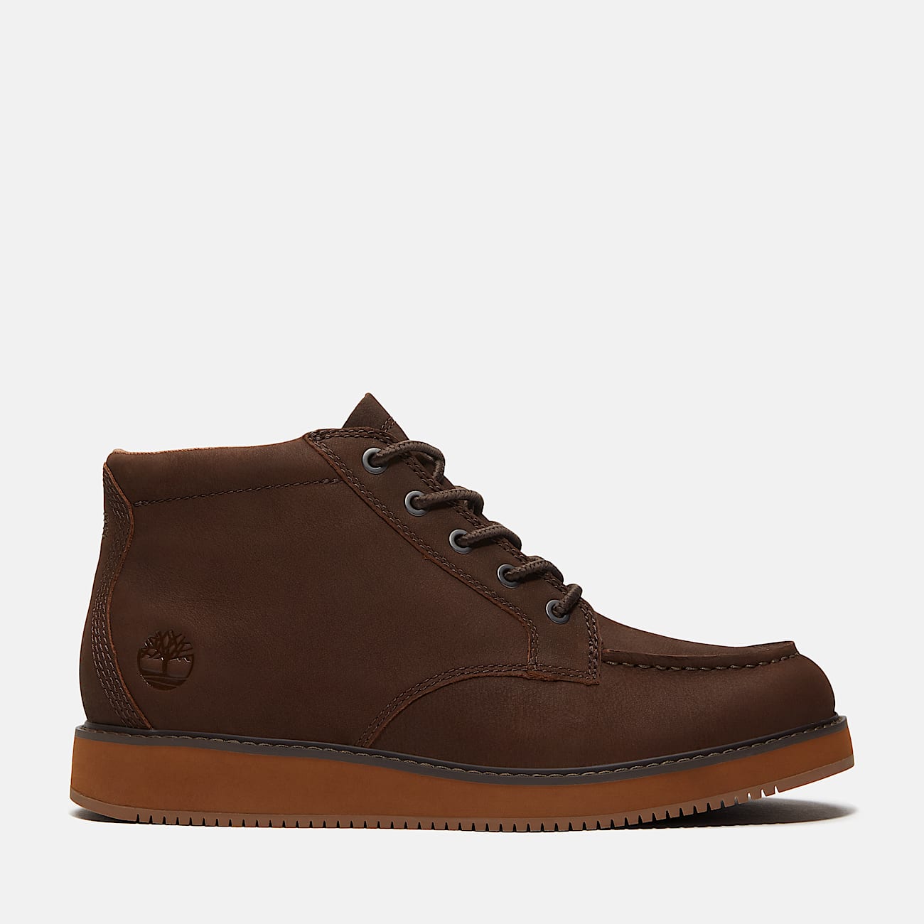Mens Redwood Edge Moc Toe Chukka Boot TBL Dark Brown Nubuck HERO