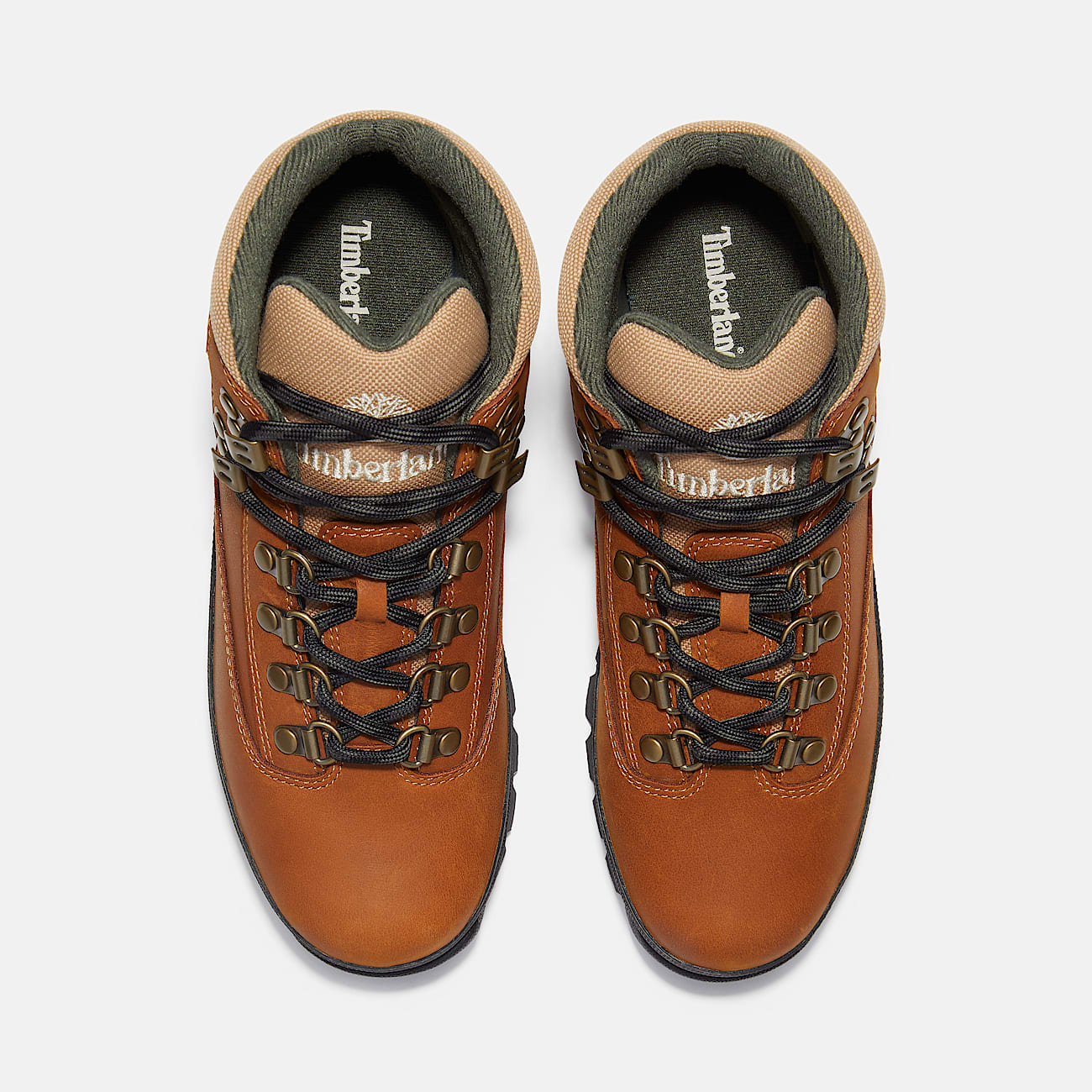 Euro Hiker para Mujer TBL Piel de grano completo color trigo ALT2