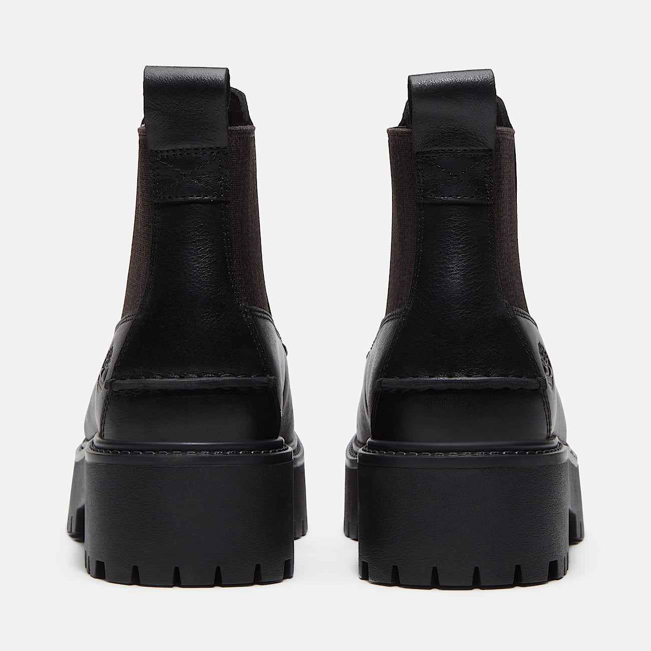Womens Stone Street Platform Chelsea Boot TBL Black FullGrain ALT5