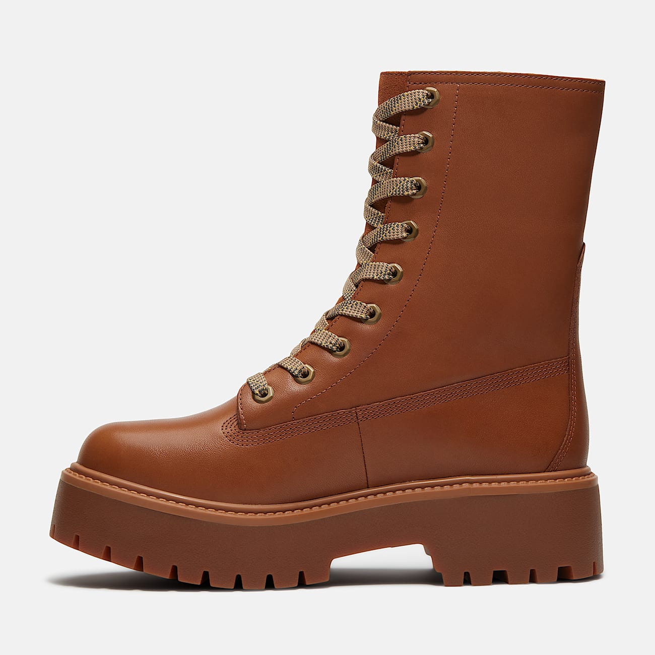 Womens Stone Street Platform Mid Boot TBL Rust FullGrain ALT6