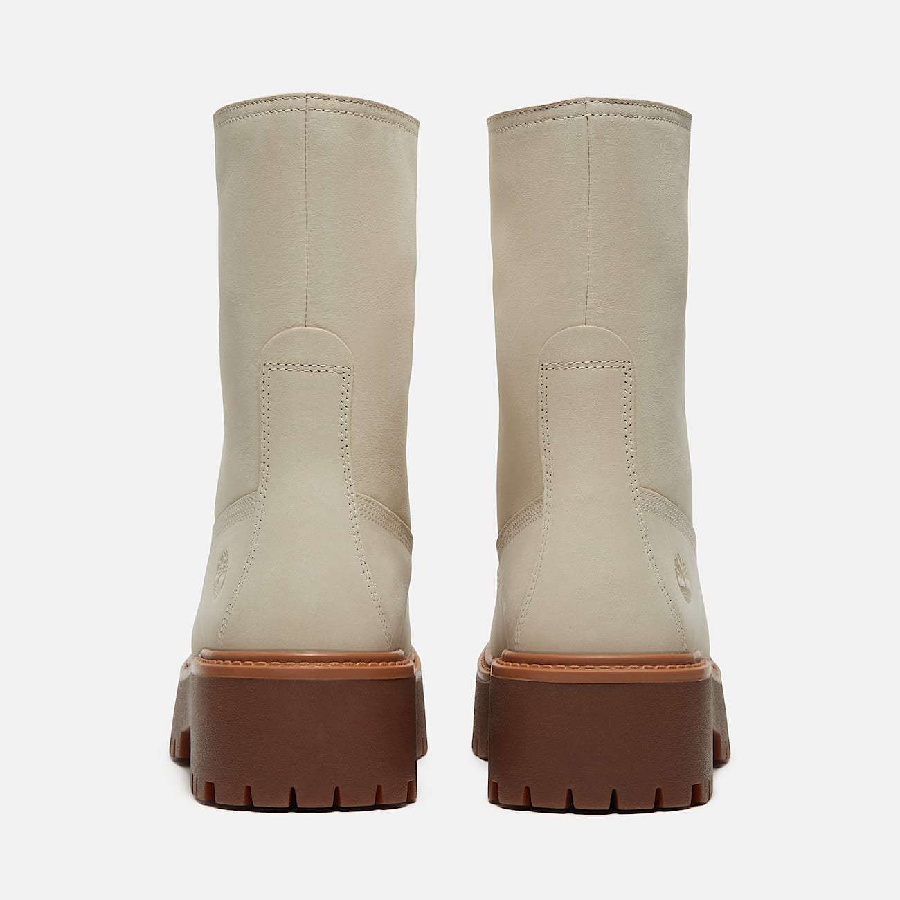Womens Stone Street Platform Mid Boot TBL Light Beige Nubuck ALT5