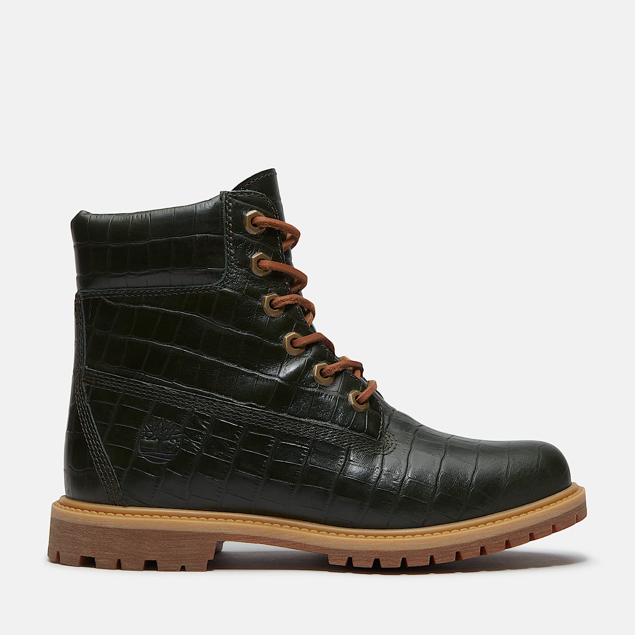 Botas Timberland Premium de 6 pulgadas para Mujer TBL Verde oscuro de grano completo HERO