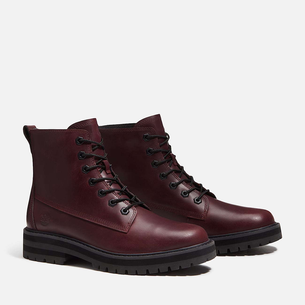 Botas Britton Drive para Mujer TBL Piel de grano entero Borgoa ALT4