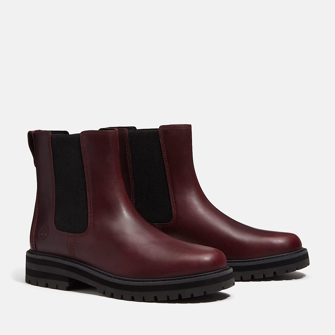 Botas Chelsea Britton Drive para Mujer TBL Piel de grano entero Borgoa ALT4