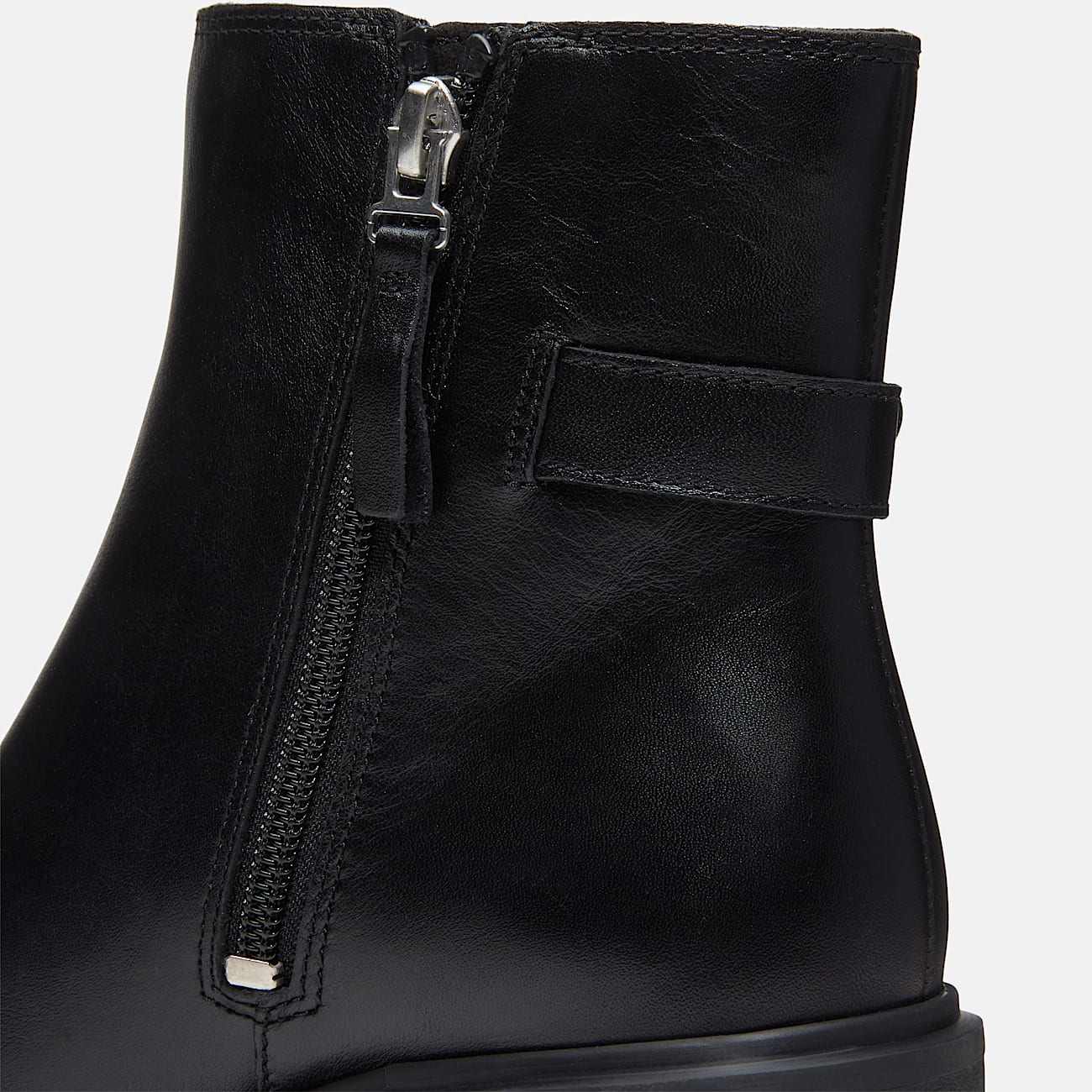 Botas Chelsea Stone Heights para Mujer TBL Piel de grano entero negro ALT7