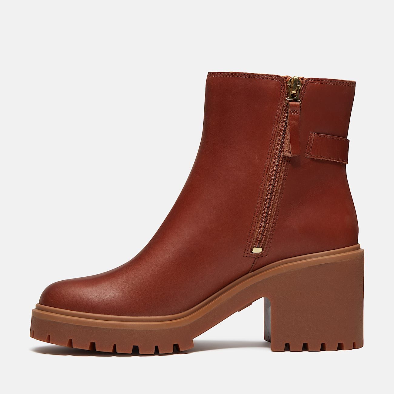 Botas Chelsea Stone Heights para Mujer TBL Piel de grano entro color xido ALT6