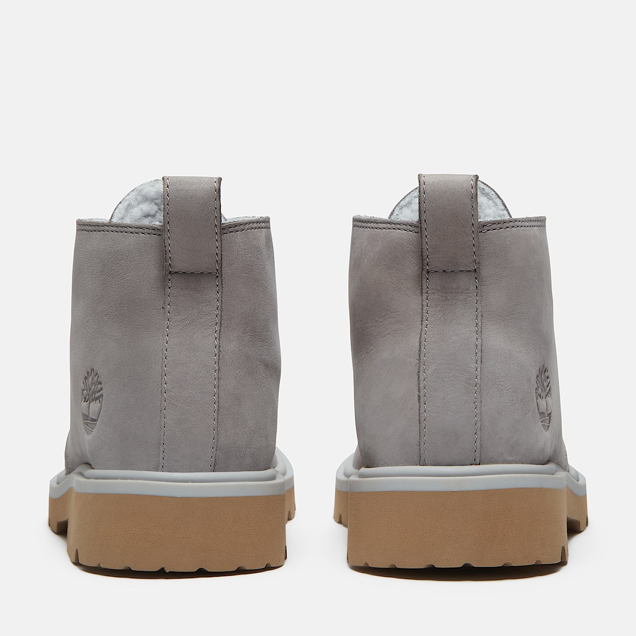 Botas chukka con forro clido Rowan Way para Mujer TBL Nobuck gris medio ALT5