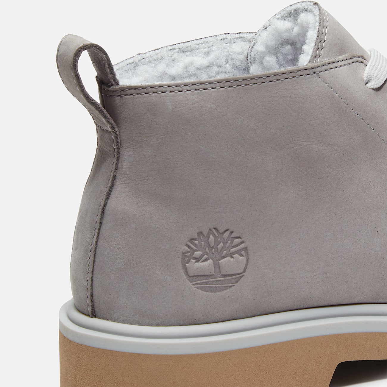 Botas chukka con forro clido Rowan Way para Mujer TBL Nobuck gris medio ALT7