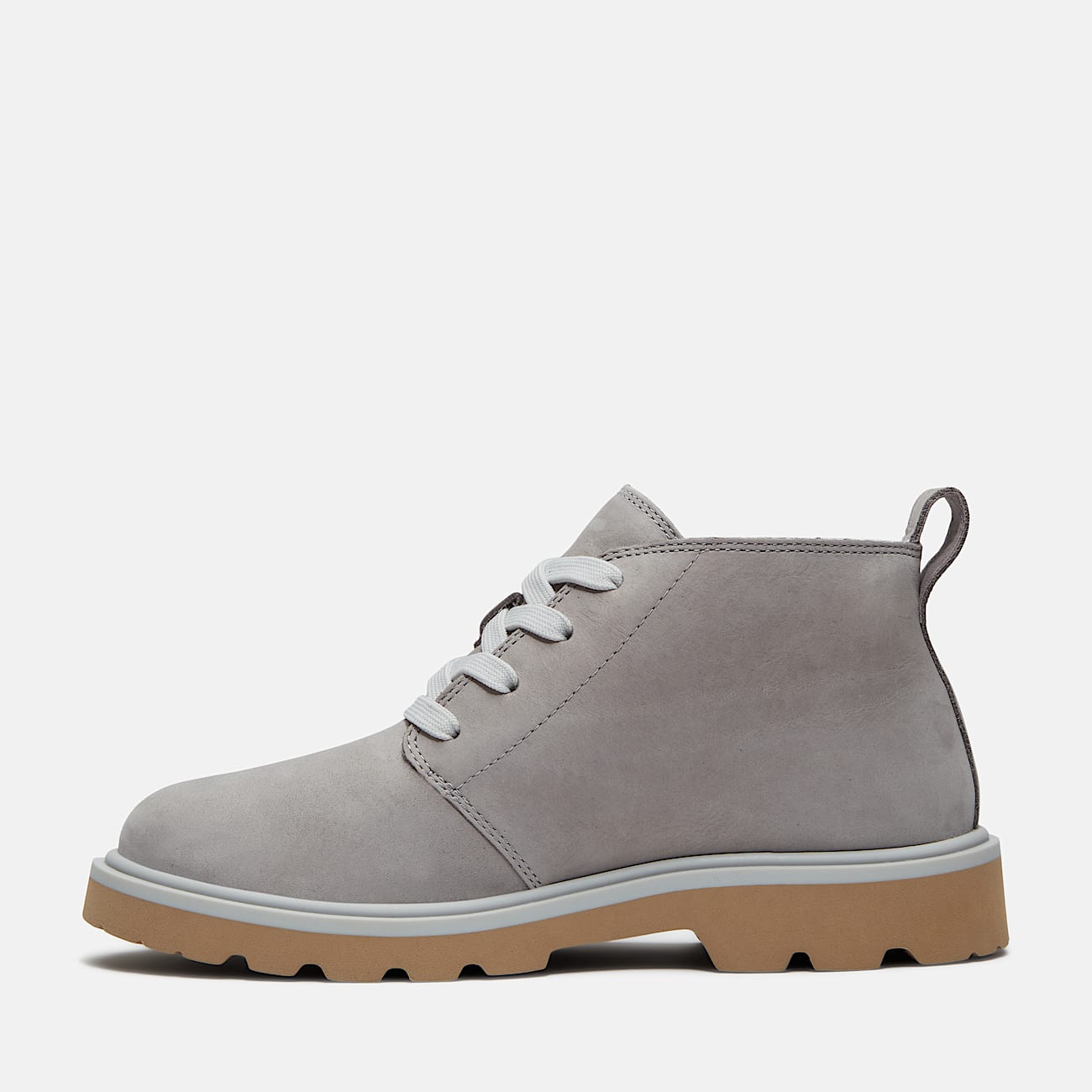 Botas chukka con forro clido Rowan Way para Mujer TBL Nobuck gris medio ALT6