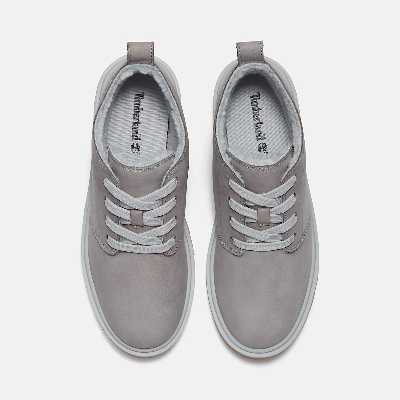 Botas chukka con forro clido Rowan Way para Mujer TBL Nobuck gris medio ALT2
