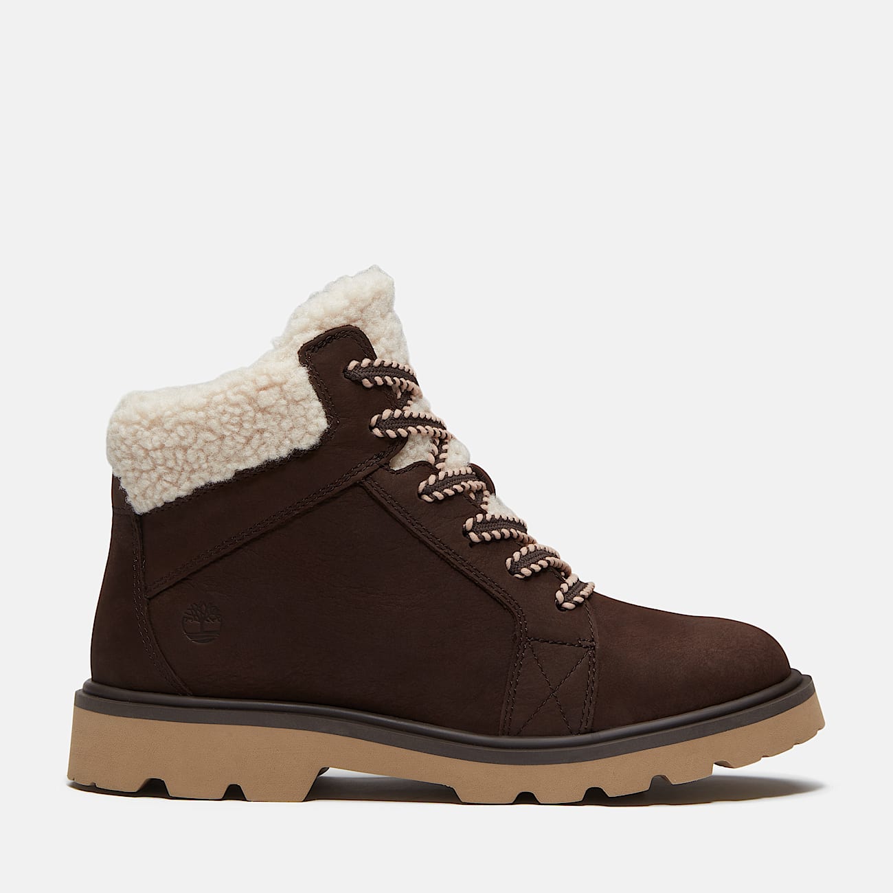 Botas chukka Rowan Way para Mujer TBL Nobuck marrn oscuro HERO