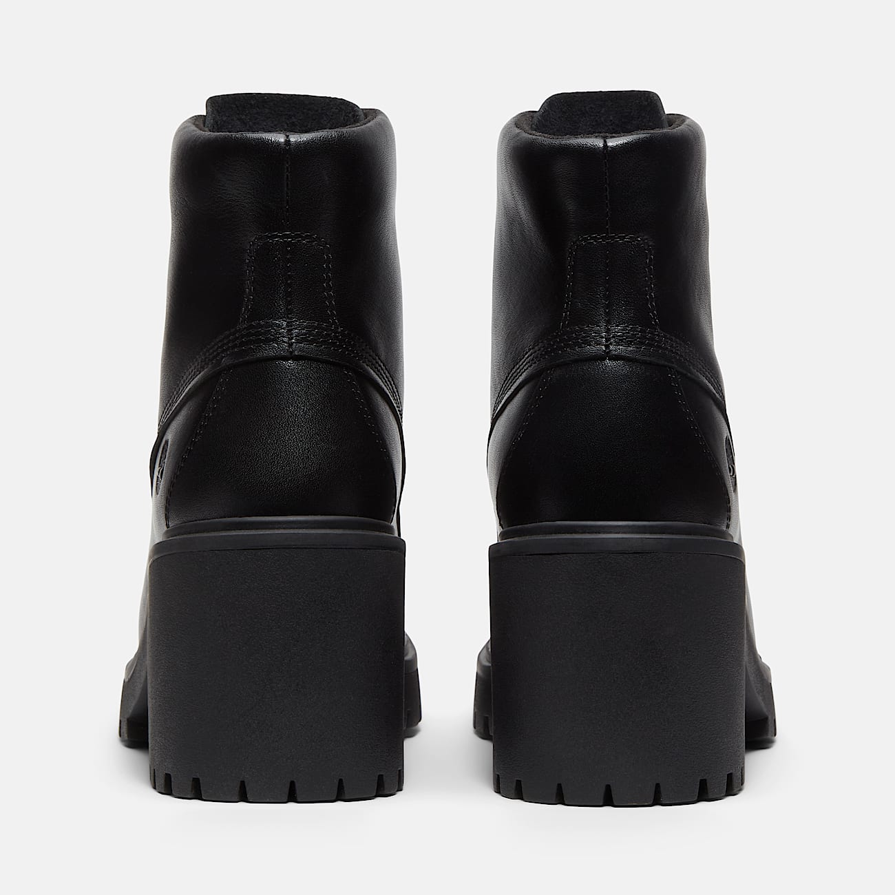 Botas Stone Heights Mid para Mujer TBL Piel de grano entero negro ALT5