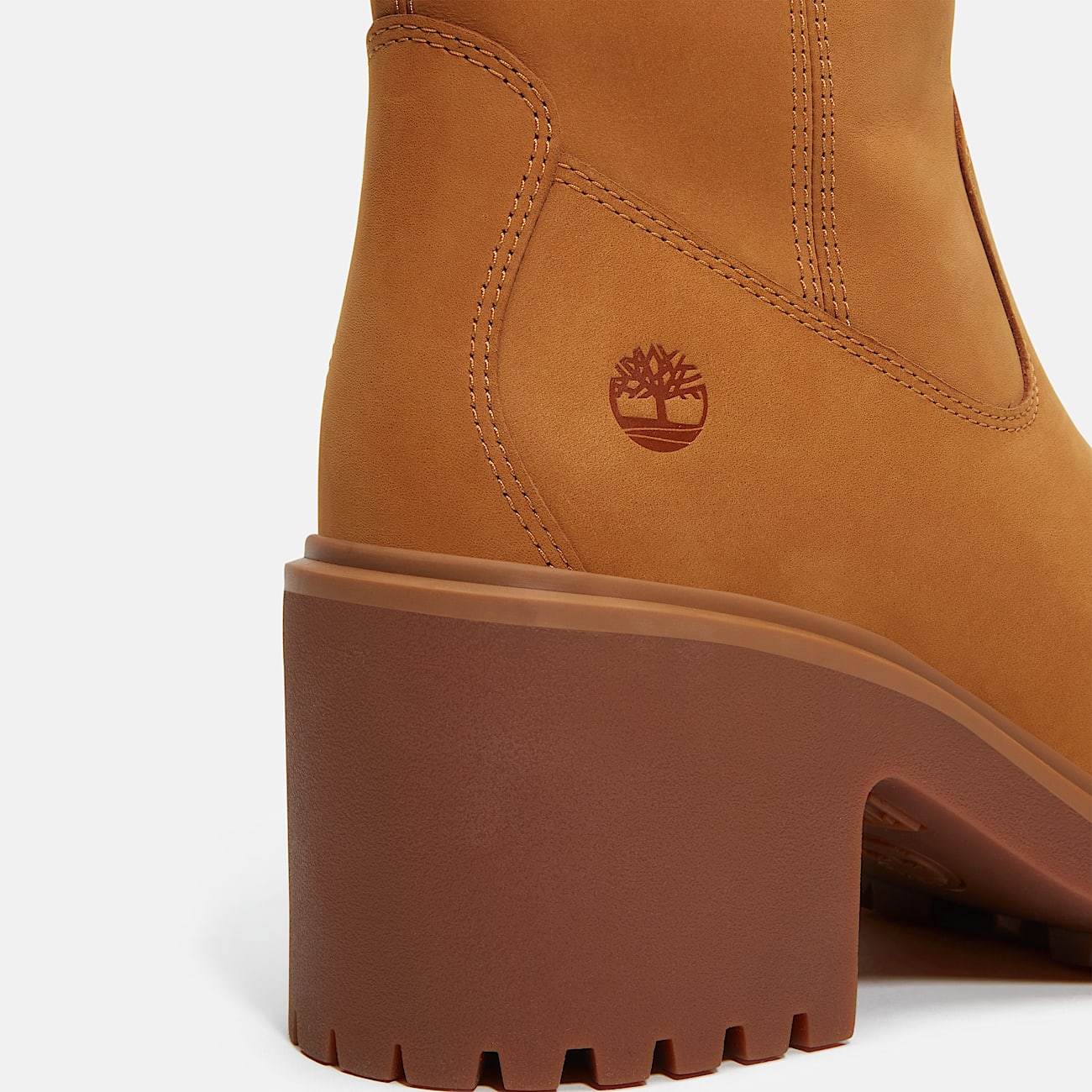 Botas altas con cierre lateral Stone Heights para Mujer TBL Nobuck color trigo ALT8