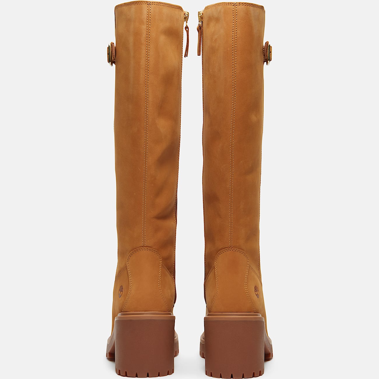 Botas altas con cierre lateral Stone Heights para Mujer TBL Nobuck color trigo ALT5