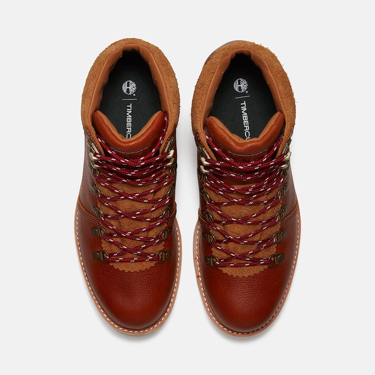Mens Britton Mills Mid Waterproof Boot TBL Rust FullGrain ALT2
