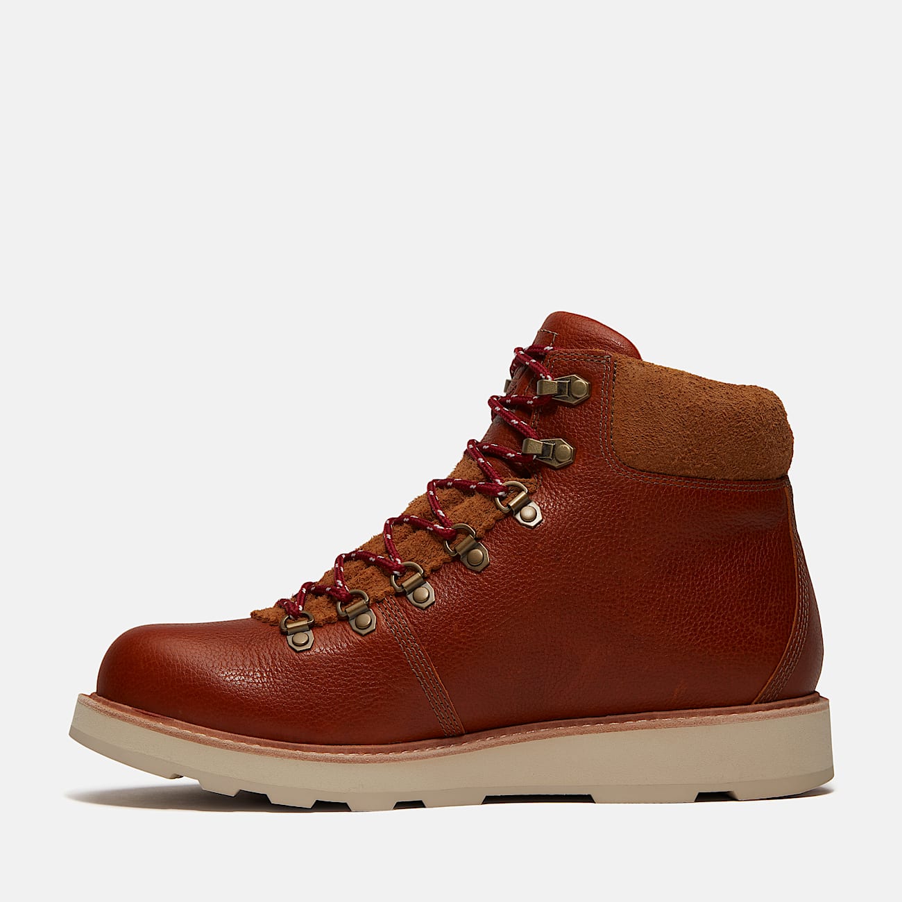 Mens Britton Mills Mid Waterproof Boot TBL Rust FullGrain ALT6