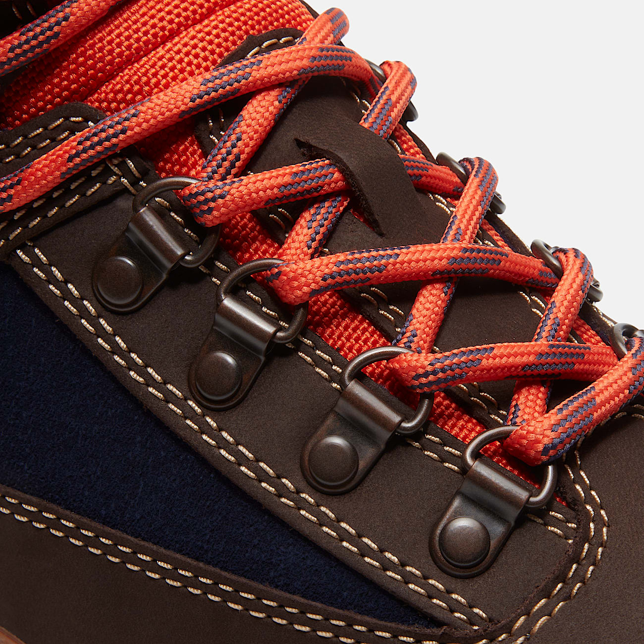 Mens Euro Hiker TBL Dark Brown NubuckDark Blue ALT7