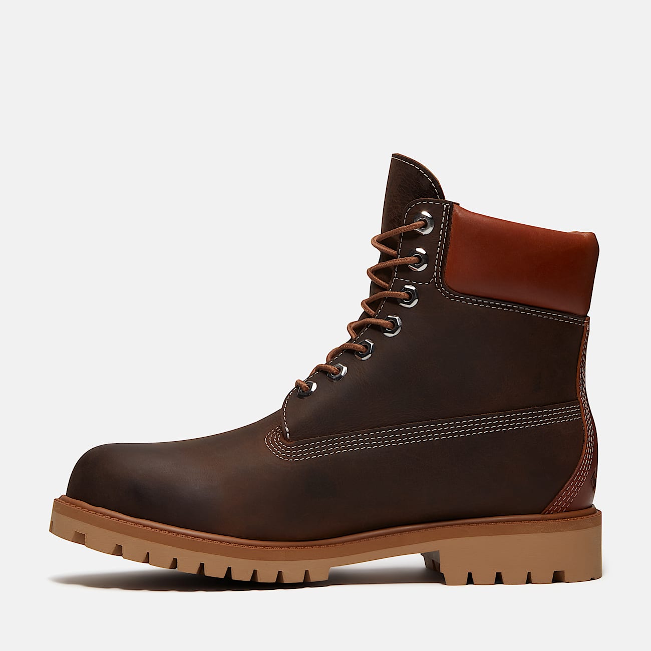 Mens Timberland Heritage 6Inch Boot with GORETEX Membrane TBL Dark Brown FullGrain ALT6