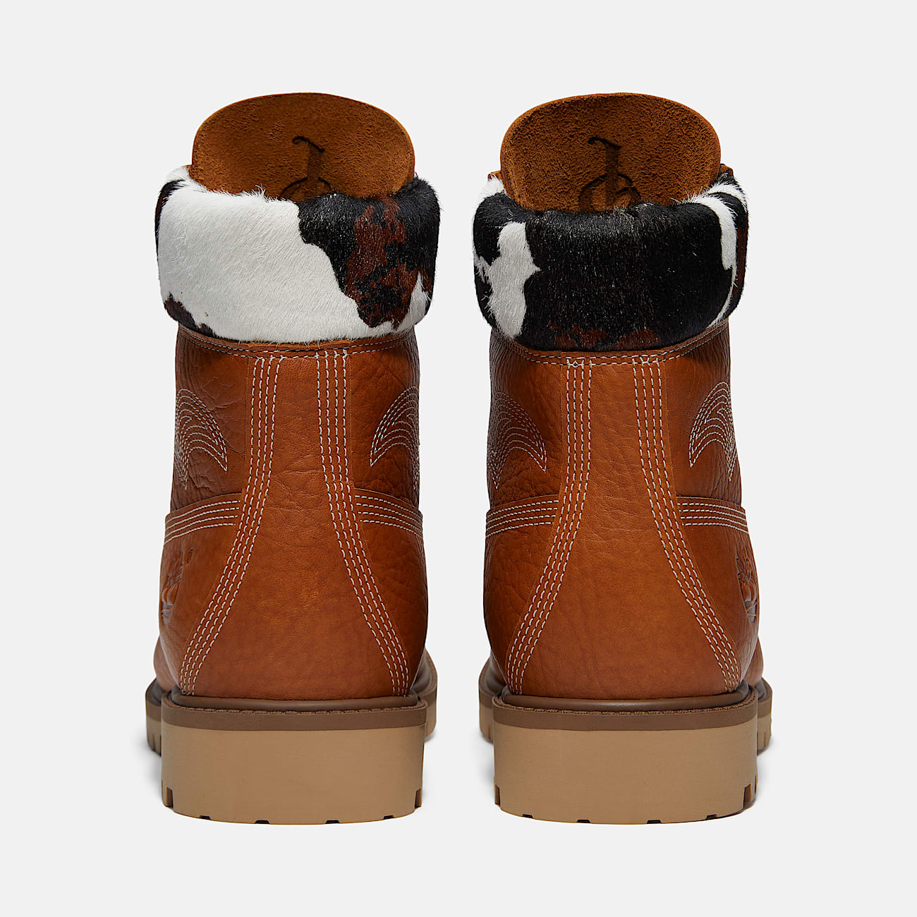 Mens Timberland x Sneaker Politics 6Inch Waterproof Boot TBL Rust FullGrainPrint ALT5